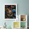 #A Animal in the Grass Oil Paint By Numbers Kit DIY Frameless Drawing Picture