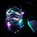 Battery Copper Wire Lantern Lamp LED String Light Cake Flower Box Decor
