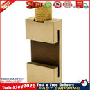 30cm Steel Ruler Woodworking Angle Scriber Brass Locator Positioning Block Newly