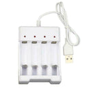 Generic 4 Slot Battery Chargers AA/AAA Rechargeable Ni-MH Batteries Hot V8H0