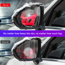 2x Car Door Rearview Mirror Anti Fog Rainproof Protective Film (100x100mm)