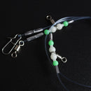 Durable Ball Bearing Luminous Rolling Fishing Swivels Connector Fishing Tackl