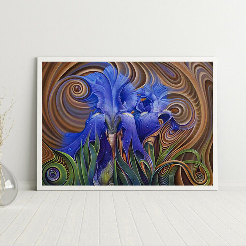 5D Diamond Painting DIY Abstract Flower Full Round Drill Home Decoration Gift