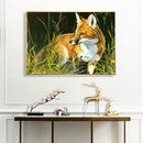 Bushes Animals Oil Paint By Numbers Kit DIY Frameless Drawing for Adults Home
