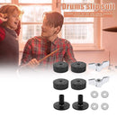 12pcs Drum Set Felt Washers Sleeves Wing Nuts Musical Instruments Drum Accessory