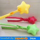 Star Snowball Maker Clip Winter Snow Clay Sand Outdoor Kid Play Toys Random