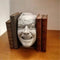 Desktop Crafts Here's Johnny! Sculpture decoration The Shining Bookshelf