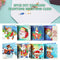 8pcs 5D DIY Diamond Painting Birthday Festival Xmas Special-shaped Greeting Card