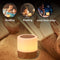 #A 7 Colors LED USB Night Light RGB Dimmable Atmosphere Light for Living Room
