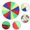 2M 8Handles Kids Kid Game Rainbow Parachute Outdoor Game Exercise Sport Sp