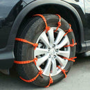 10 Pieces Car Winter Tires Tires Anti-slip Chains Wheel Belt Winter B2A1