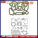 DIY Metal Cutting Dies Stencil Card Embossing Christmas Series Silicone Seal
