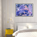 5D DIY Diamond Painting Angel Girl Specially Shaped Partial Drill Mosaic Wall Art