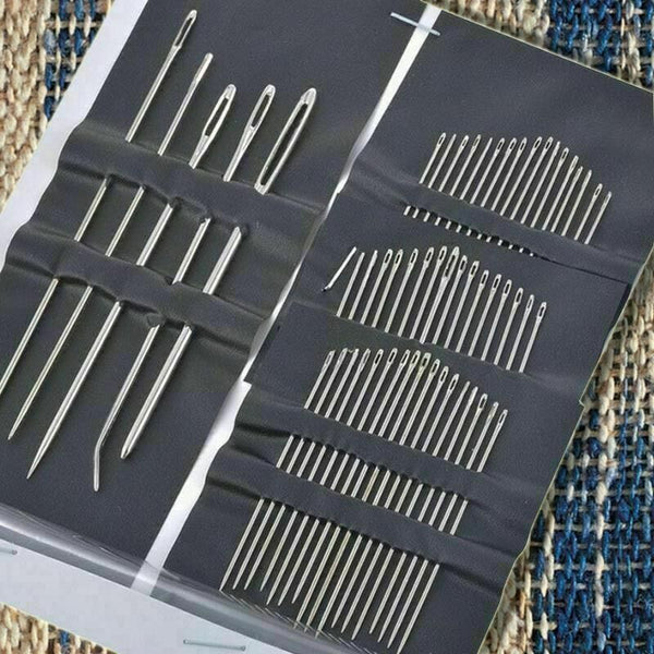 55pcs/set mixed hand sewing needles with sewing needle G V1C8 sew set X9I2 Y7L8