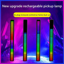 Type-C RGB 32 LED Voice-Activated Pickup Rhythm Light Bar (Jazz Blackx2)