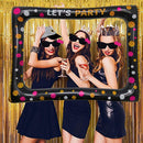 Handheld PVC Inflatable Photo Frame Photo Prop Photo Background Party Decoration