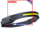 Flashlight, Running Camping 350lm LED Rechargeable Waterproof Headlight Headlamp