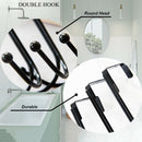 Type Free Punching Door Hooks Robe Hooks Storage Hanger Shower Hook Towel Rack
