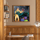 Handmade DIY Full Round Drill Diamond Painting 5D Busty Woman Poster Kit