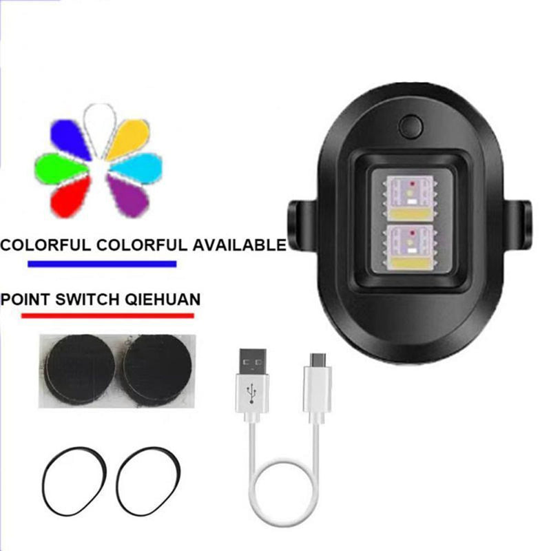 Warning Lights Strobe Warning Light Bike Rear light Bicycle Tail Light 7-color