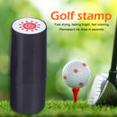 1pc Golf Ball Stamp Quick Drying Golf Ball Marker Print Seal Random Pattern