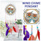 Acrylic Lucky Wind Chime Diamond Painting Dream Catcher Pendant Home Art Deco