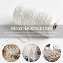 Cotton Twisted Macrame String Rope Thread DIY Home Wedding Decoration Suppl