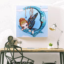5D Diamond Painting Elf Girl Partial Special Shape Drill DIY Crafts (YX004)