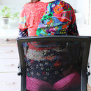 Memory Foam Plush Cushion Orthopedic Office Chair Seat Pillow (Rose Red) Newly