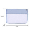 Fashion Letter Clutch Bag Transparent Cosmetic Bag PVC Zipper Clear Beauty Ca