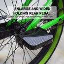 Folding Footrest Bike Rear Foot Pedals for Electric Mountain Bicycle Accessories