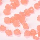 100pcs Luminous Glowing Stones Glow in the Dark Garden Decor Pebble (C) Newly