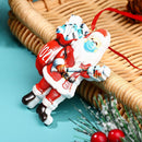 Christmas Ornament Vaccine Pendants Survivor Santa Claus Xmas Tree Hanging