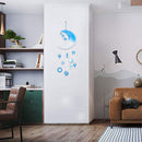 Silicone Moon Wind Game Chimes Mold DIY Making Tools Set Homemade Mold