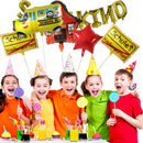 Creative Banners Party Supplies Pull Flag Reusable for School Season Party