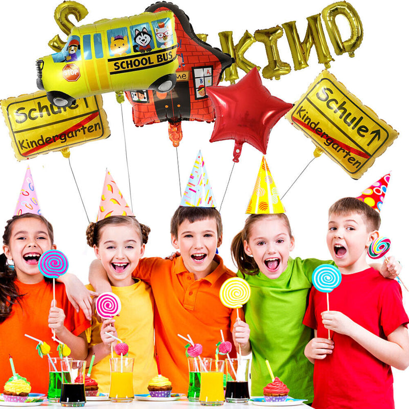 Creative Banners Party Supplies Pull Flag Reusable for School Season Party
