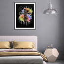 5D Diamond Painting Abstract Cross Full Round Rhinestone DIY Art Mosaic Pictu