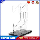 Acrylic Gamepad Stand for PS4/Xbox One/NS Series Controllers Holder (Black)
