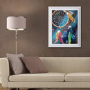 5D DIY Full Drill Diamond Painting Dreamcatcher Embroidery Kit Living Room Decor