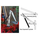 1pc Automatic Window Opener Agricultural Greenhouse High Temperature Reaction Fu