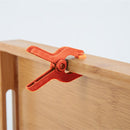 10pcs 2inch Spring Clamps Woodworking Clip Photo Studio Background (Red) Newly