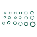 265pcs Universal 18 Size Car Air Conditioner O Ring Seal Circle Kit (Green)