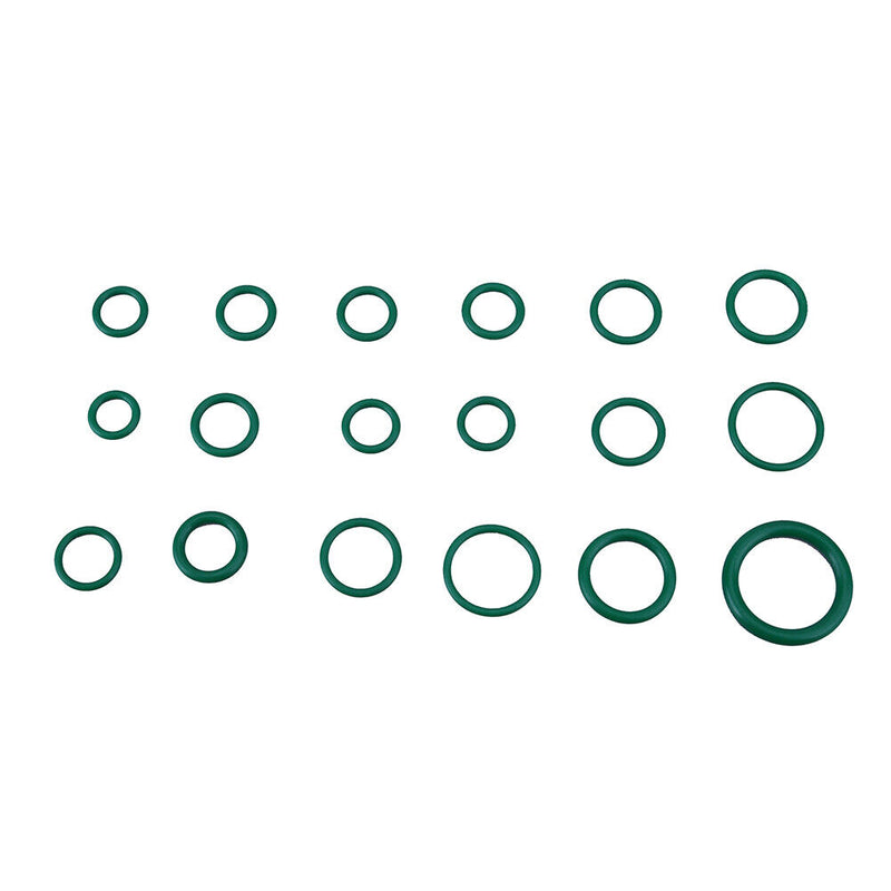 265pcs Universal 18 Size Car Air Conditioner O Ring Seal Circle Kit (Green)