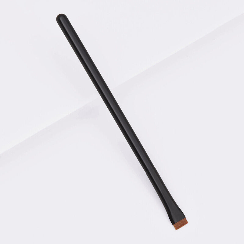Professional Fine Makeup Brush Black Flat Fine Eyeliner Eyebrow Make Up Bru