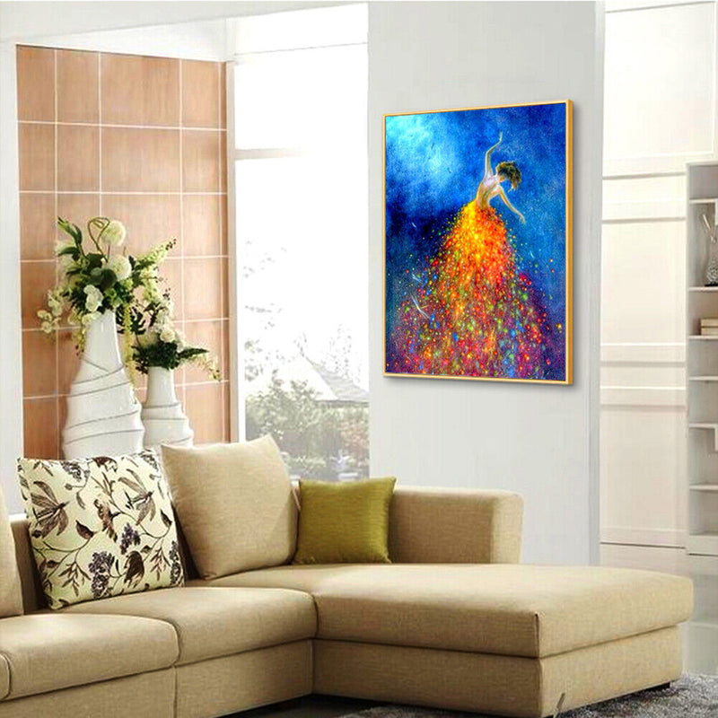 Dancing Women 5D DIY Diamond Painting Full Square Drill Embroidery Wall Art Kit