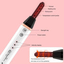 Long Lasting Eye Lash Curling Makeup Electric Heated Eyelash Curler (White)