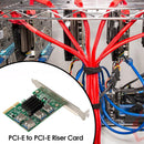Computer USB 3.0 PCI-E 1 to 4 Riser+4xPCI-E 16X Extender+4xPCI-E 1X Adapter Kit
