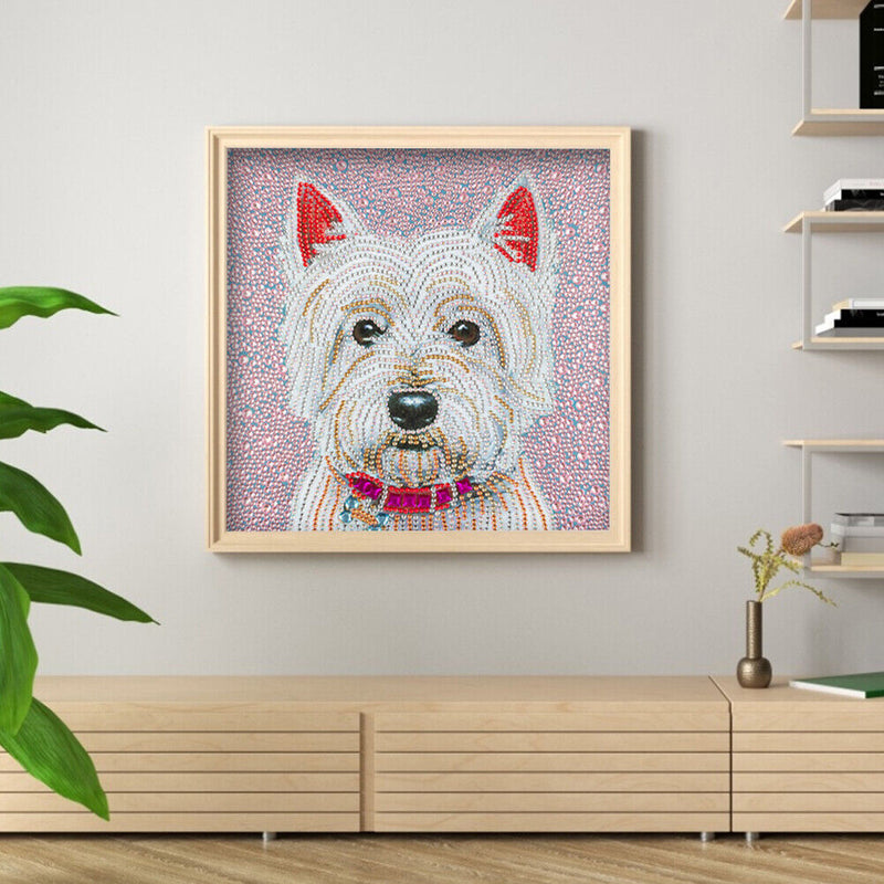 Full Special Shape Drill Diamond Painting Animal Crystal Art Draw (CU085)