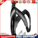 Bicycle Water Bottle Holder Road Bike Fiber Glass Drink Kettle Cage (Black)