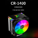 Tower Type CPU Cooler 4 Pure Copper Heat Pipes RGB PWM 4Pin Cooling Fan Radiator